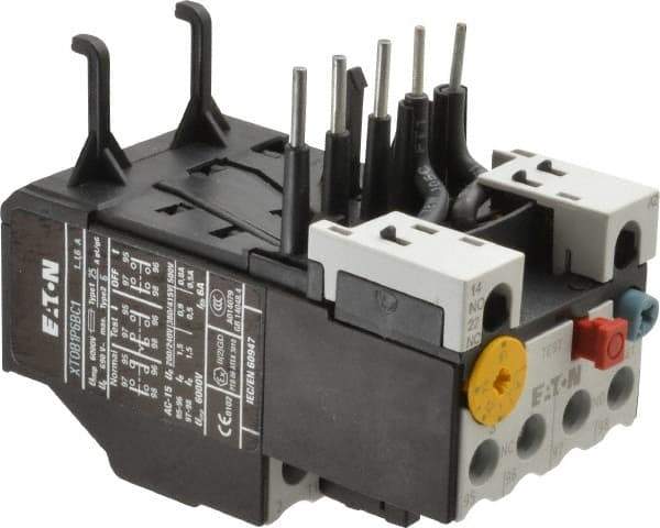 Eaton Cutler-Hammer - 1 to 1.6 Amp, 690 VAC, Thermal IEC Overload Relay - Trip Class 10, For Use with 7-15 A Contactors - All Tool & Supply