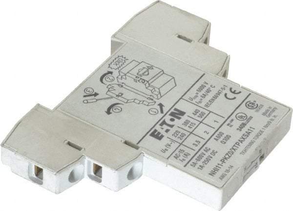 Eaton Cutler-Hammer - Starter Side Mount Auxiliary Contact - For Use with XTPB & XTPR Manual Motor Protectors - All Tool & Supply