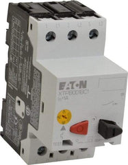 Eaton Cutler-Hammer - 1 Amp, IEC, Open Pushbutton Manual Motor Starter - 45mm Wide x 85mm Deep x 3.6667" High, 1/2 hp at 600 V & 2 hp at 480 V, CE Approved, CSA Certified, DIN VDE, EN/IEC, UL 508 Type E Compliant & UL Listed - All Tool & Supply