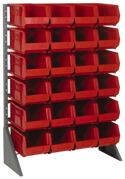 Quantum Storage - 24 Bin Rail Unit with Bins - All Tool & Supply