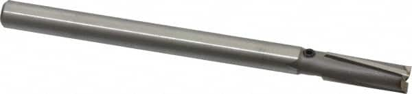 Made in USA - 9/32" Diam, 17/64" Shank, Diam, 3 Flutes, Straight Shank, Interchangeable Pilot Counterbore - All Tool & Supply