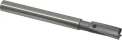 Made in USA - 13/32" Diam, 3/8" Shank, Diam, 3 Flutes, Straight Shank, Interchangeable Pilot Counterbore - All Tool & Supply