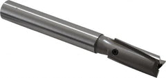 Made in USA - 9/16" Diam, 1/2" Shank, Diam, 3 Flutes, Straight Shank, Interchangeable Pilot Counterbore - All Tool & Supply