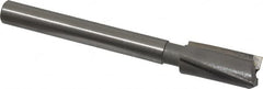 Made in USA - 3/4" Diam, 1/2" Shank, Diam, 3 Flutes, Straight Shank, Interchangeable Pilot Counterbore - All Tool & Supply