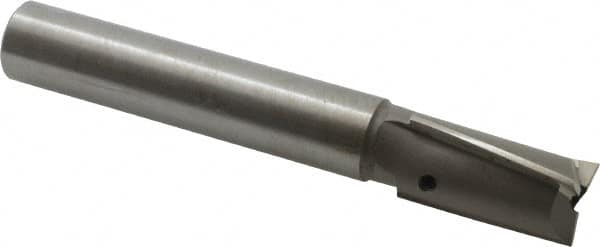 Made in USA - 27/32" Diam, 3/4" Shank, Diam, 3 Flutes, Straight Shank, Interchangeable Pilot Counterbore - All Tool & Supply