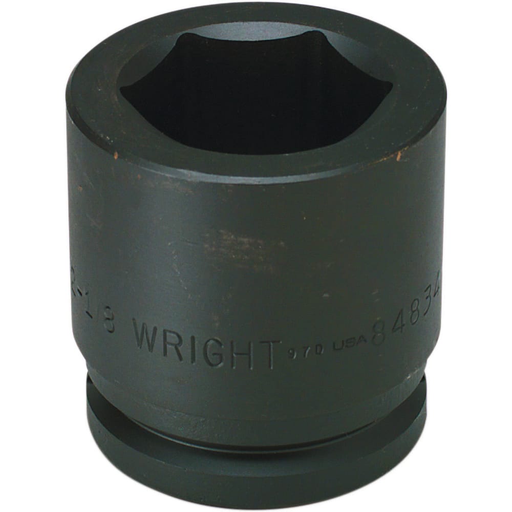 Wright Tool & Forge - Impact Sockets; Drive Size: 1-1/2 ; Size (Inch): 4-7/16 ; Type: Standard ; Style: Impact Socket ; Style: Impact Socket ; Style: Impact Socket - Exact Industrial Supply