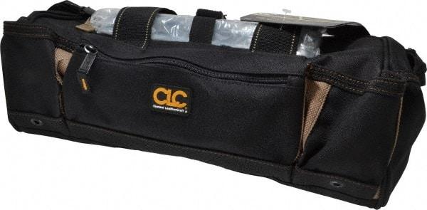 CLC - 23 Pocket Black Polyester Tool Bag - 16" Wide x 8" Deep x 11" High - All Tool & Supply