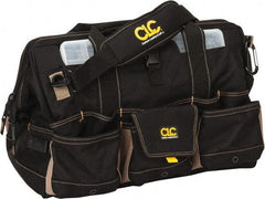 CLC - 37 Pocket Black Polyester Tool Bag - 18" Wide x 11" Deep x 11" High - All Tool & Supply