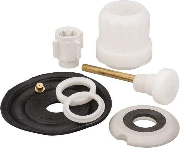 Made in USA - Urinal Flush Valve Repair Kit - For Use With Coyne and Delaney, Contain Relief Valve, Bushing, Auxiliary Valve Seal Retainer with Seal, Diaphragm, Guides, Main Seat, Friction Ring - All Tool & Supply