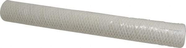 Parker - 2-1/2" OD, 50µ, Polyester String-Wound Cartridge Filter - 20" Long - All Tool & Supply