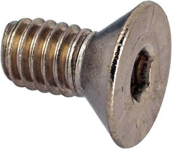 Value Collection - 5/16-18 UNC Hex Socket Drive, 82° Flat Screw - Grade 316 Stainless Steel, 5/8" OAL - All Tool & Supply