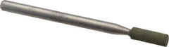 Cratex - 1/8" Max Diam x 3/8" Thick, Shape Code W145, Rubberized Point - Fine Grade, Aluminum Oxide - All Tool & Supply