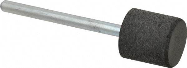 Cratex - 1/2" Max Diam x 1/2" Thick, Shape Code W185, Rubberized Point - Medium Grade, Aluminum Oxide, Mounted - All Tool & Supply