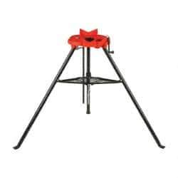 Value Collection - 1/8" to 6" Pipe Capacity, Portable Tristand Chain Vise - All Tool & Supply