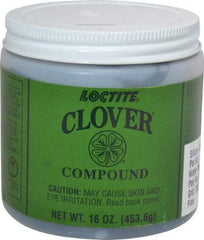 Loctite - 1 Lb Water Soluble Compound - Compound Grade Extra Fine, 280 Grit, Black & Gray, Use on General Purpose - All Tool & Supply