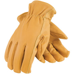 ‎09-K3700/XL Leather Gloves - Kut Gard Goatskin Leather Drivers - 13G Kevlar Lining - Staight Thumb A2