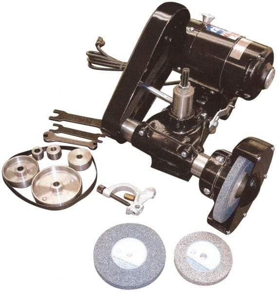 Dumore - Interchangeable, Internal and External Spindle, Tool Post Grinder - 1/2, 1/2 hp, 120 Volts, 1-7/8 Inch Spindle Hole Diameter - All Tool & Supply