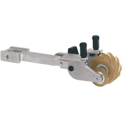 Dynabrade - 1" Wide Contact Arm - 30" Belt Length x 1" Belt Width, Serrated, Urethane, 90" Contact Wheel Diam - All Tool & Supply