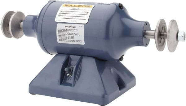 Baldor Reliance - 6" Wheel Diam x 3/4" Wheel Width, 1/3 hp Buffer - All Tool & Supply