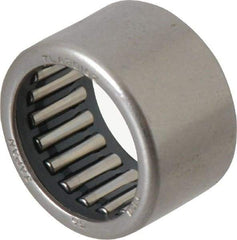 IKO - 0.787" Bore Diam, 2,850 Lb. Dynamic Capacity, 20 x 26 x 16mm, Caged, Open End, Shell Needle Roller Bearing - 1.024" Outside Diam, 0.63" Wide - All Tool & Supply