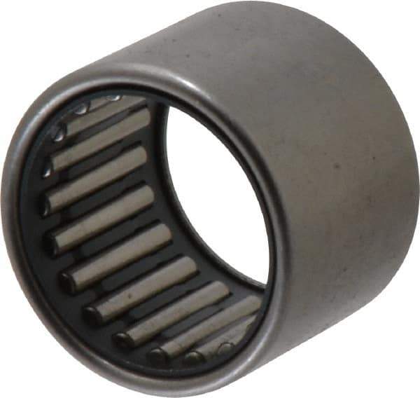 IKO - 0.787" Bore Diam, 3,550 Lb. Dynamic Capacity, 20 x 26 x 20mm, Caged, Open End, Shell Needle Roller Bearing - 1.024" Outside Diam, 0.787" Wide - All Tool & Supply