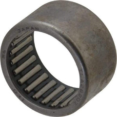 IKO - 1.102" Bore Diam, 4,700 Lb. Dynamic Capacity, 28 x 35 x 20mm, Caged, Open End, Shell Needle Roller Bearing - 1.378" Outside Diam, 0.787" Wide - All Tool & Supply