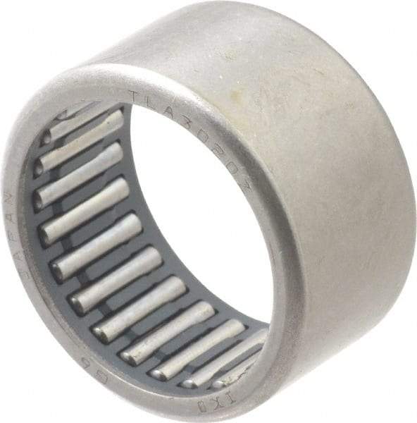 IKO - 1.181" Bore Diam, 4,950 Lb. Dynamic Capacity, 30 x 37 x 20mm, Caged, Open End, Shell Needle Roller Bearing - 1.457" Outside Diam, 0.787" Wide - All Tool & Supply