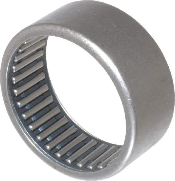 IKO - 1.575" Bore Diam, 5,700 Lb. Dynamic Capacity, 40 x 47 x 20mm, Caged, Open End, Shell Needle Roller Bearing - 1.85" Outside Diam, 0.787" Wide - All Tool & Supply