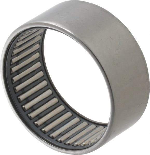 IKO - 1.969" Bore Diam, 8,700 Lb. Dynamic Capacity, 50 x 58 x 25mm, Caged, Open End, Shell Needle Roller Bearing - 2.283" Outside Diam, 0.984" Wide - All Tool & Supply