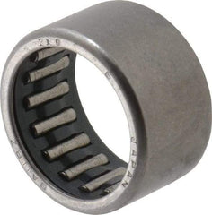 IKO - 11/16" Bore Diam, 1,930 Lb. Dynamic Capacity, 11/16 x 7/8 x 1/2", Caged, Open End, Shell Needle Roller Bearing - 7/8" Outside Diam, 1/2" Wide - All Tool & Supply