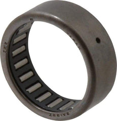 IKO - 1-1/8" Bore Diam, 2,900 Lb. Dynamic Capacity, 1-1/8 x 1-3/8 x 1/2", Caged, Open End, Shell Needle Roller Bearing - 1-3/8" Outside Diam, 1/2" Wide - All Tool & Supply