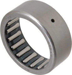 IKO - 1-1/2" Bore Diam, 6,800 Lb. Dynamic Capacity, 1-1/2 x 1-7/8 x 3/4", Caged, Open End, Shell Needle Roller Bearing - 1-7/8" Outside Diam, 3/4" Wide - All Tool & Supply