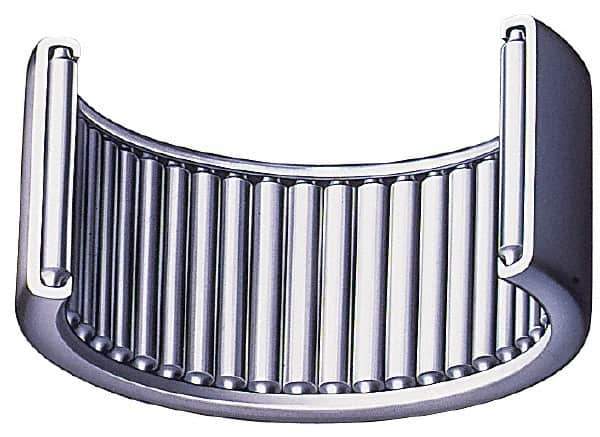 IKO - 11/16" Bore Diam, 3,550 Lb. Dynamic Capacity, 11/16 x 9/16 x 3/4", Caged, Shell Needle Roller Bearing - Heavy Section, 15/16" Outside Diam, 3/4" Wide - All Tool & Supply