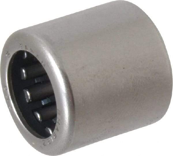 IKO - 1/2" Bore Diam, 2,850 Lb. Dynamic Capacity, 1/2 x 3/4 x 3/4", Caged, Shell Needle Roller Bearing - Heavy Section, 3/4" Outside Diam, 3/4" Wide - All Tool & Supply