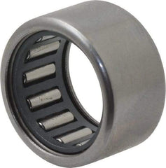 IKO - 5/8" Bore Diam, 2,250 Lb. Dynamic Capacity, 5/8 x 7/8 x 1/2", Caged, Shell Needle Roller Bearing - Heavy Section, 7/8" Outside Diam, 1/2" Wide - All Tool & Supply