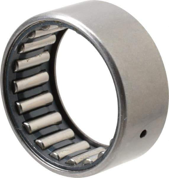 IKO - 1-3/8" Bore Diam, 6,600 Lb. Dynamic Capacity, 1-3/8 x 1-3/4 x 3/4", Caged, Shell Needle Roller Bearing - Heavy Section, 1-3/4" Outside Diam, 3/4" Wide - All Tool & Supply