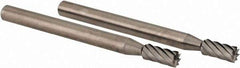 Dremel - 1/8" Cut Diam, 1/8" Shank Diam, Cylinder Head Single Cut Burr - High Speed Steel, Flat End - All Tool & Supply