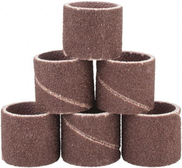 Dremel - 120 Grit Aluminum Oxide Coated Spiral Band - 1/2" Diam, Fine Grade - All Tool & Supply