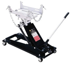 Omega Lift Equipment - 1,100 Lb Capacity Transmission Jack - 8-1/2 to 24-3/4" High, 15" Chassis Width x 31-1/8" Chassis Length - All Tool & Supply