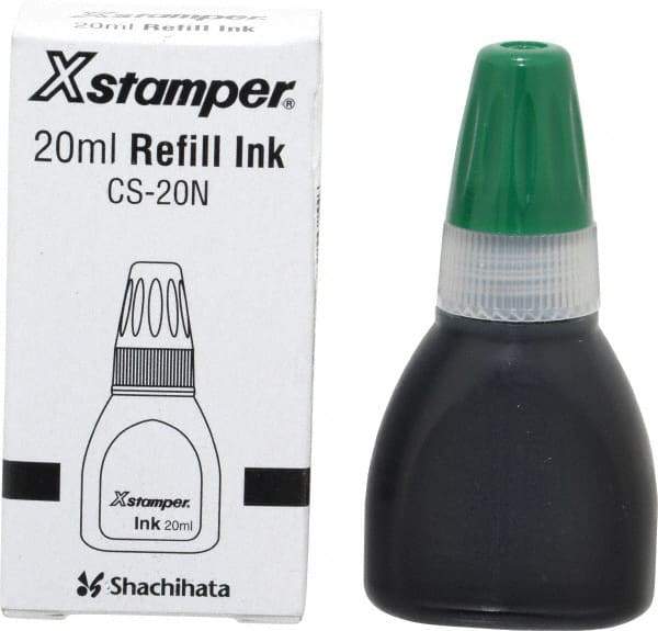 Value Collection - Rubber Stamp Accessories Type: Refill Ink Color: Green - All Tool & Supply