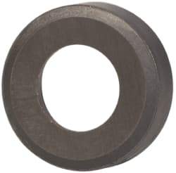 Kennametal - 5.92mm Inscribed Circle, Round Turning Shim for Indexables - 1/8" Thick, SM Shim Style, Positive Rake, Neutral Cut - All Tool & Supply