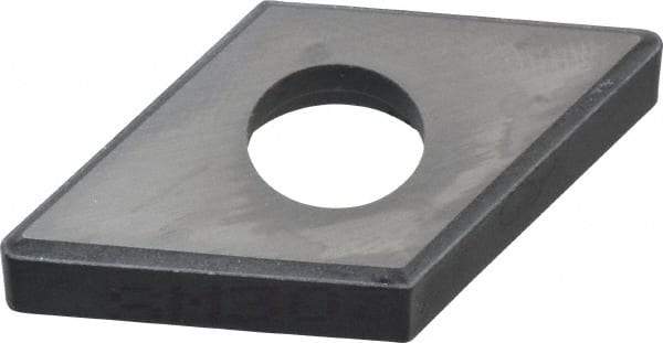 Kennametal - 8.03mm Inscribed Circle, Square Milling & Turning Shim for Indexables - Carbide, 0.188" Thick, SM Shim Style - All Tool & Supply