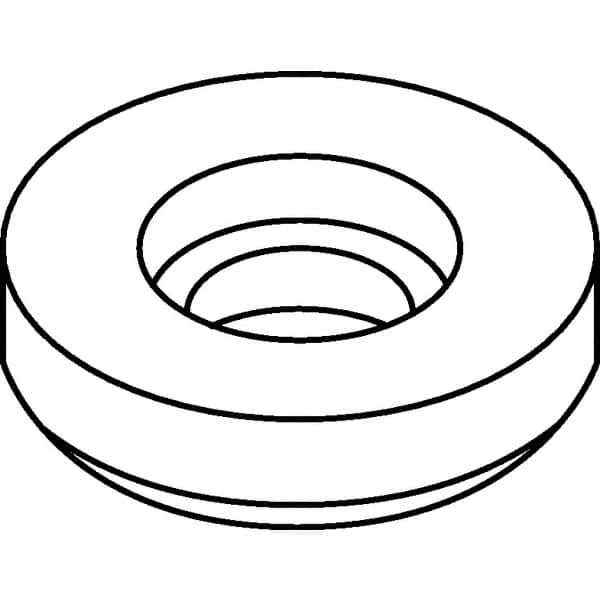 Kennametal - 1/2" Inscribed Circle, Round Boring Bar & Turning Shim for Indexables - Ceramic, 0.312" Thick, Negative Rake, Left Hand, Right Hand Cut - All Tool & Supply