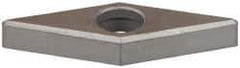 Kennametal - 7.52mm Inscribed Circle, Diamond (Shape) Turning Shim for Indexables - 0.19" Thick, IVSN Shim Style, Left Hand, Right Hand Cut - All Tool & Supply