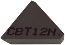 Kennametal - 3/8" Inscribed Circle, Triangle, CBT Chipbreaker for Indexables - 0.11" Effective Width - All Tool & Supply