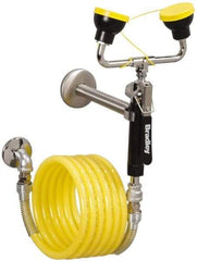 Bradley - Plumbed Drench Hoses Mount: Wall Style: Dual Spray Head - All Tool & Supply