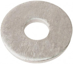 Gibraltar - 1" Screw, Steel Extra Thick Flat Washer - 1-1/16" ID x 3-1/4" OD, 1/4" Thick, Galvanized Finish - All Tool & Supply