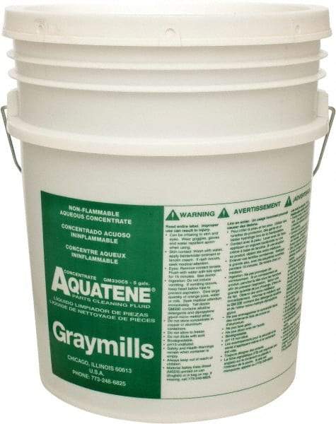 Graymills - 5 Gal Pail Parts Washer Fluid - Water-Based - All Tool & Supply