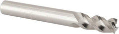 Iscar - 3/8", 3 Flute, Single End, Solid Carbide, 0.008" Corner Radius End Mill - 3" OAL, 45° Helix, Right Hand Flute, 3/4" LOC, Right Hand Cut - All Tool & Supply