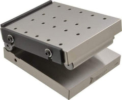 Interstate - 6" Long x 6" Wide x 2" High, Precision Sine Plate - Square to within 0.0002", 20 Holes - All Tool & Supply